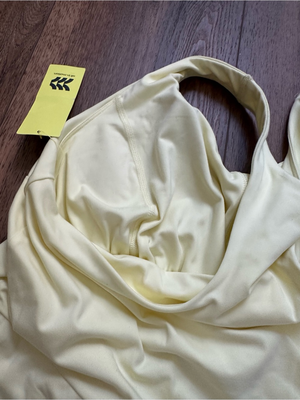 NWT! All in Motion Athletic Dress, Skort, Workout, Athleisure, Pale Yellow, 1X - Picture 8 of 12